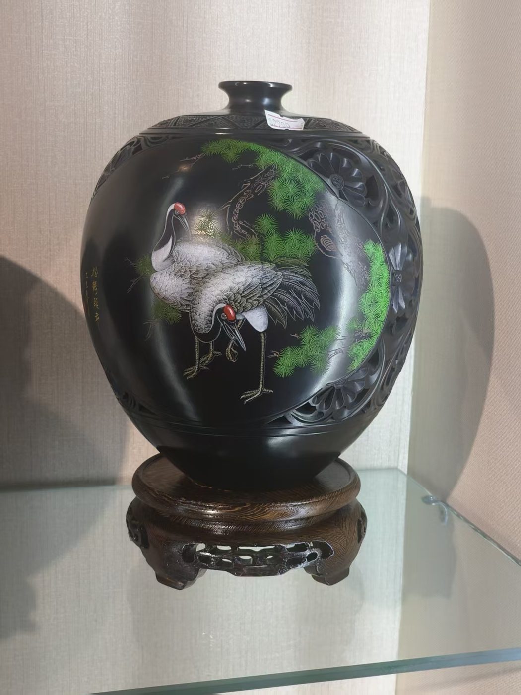 Hand-Carved Black Pottery Vases & Sets 3