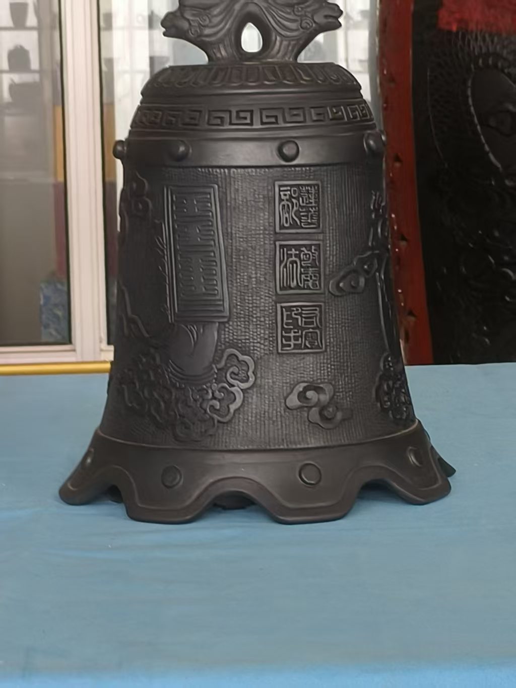 Hand-Carved Black Pottery Vases & Sets 7