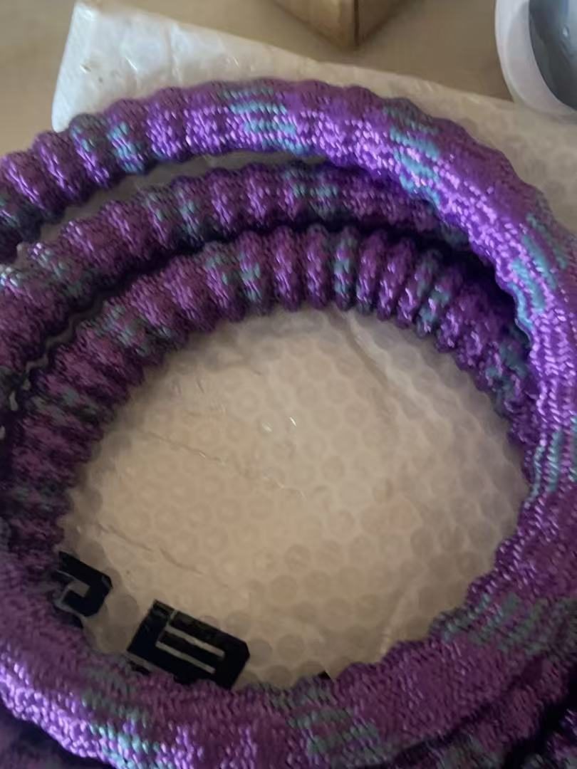 Weighted Braided Fitness Hula Hoop 3